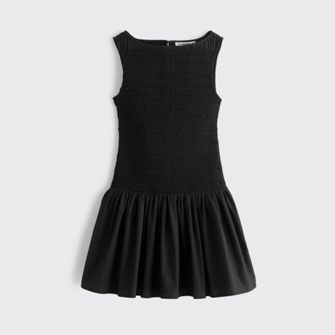 Женские юбки Abercrombie & Fitch A&F Sydney Smocked Slash Skort