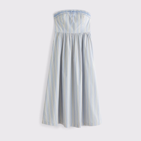 Женские платья Abercrombie & Fitch A&F Emerson Strapless Midi Dress
