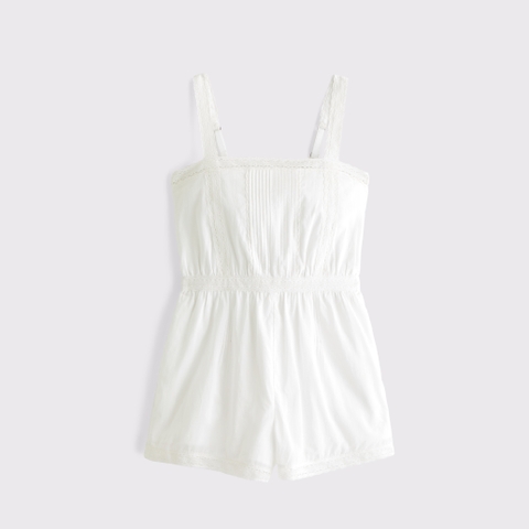 Женские комбинезоны Abercrombie & Fitch Lace-Trim Romper