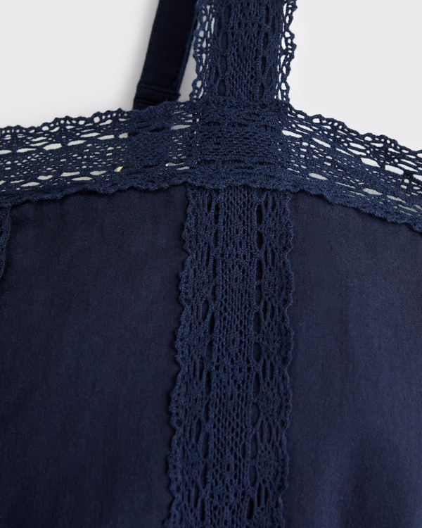 Women's Lace-Trim Romper | Women's Dresses & Jumpsuits