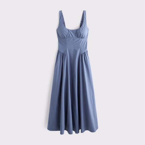 Женские платья Abercrombie & Fitch 100% Cotton A&F Bra-Free Dylan Midi Dress