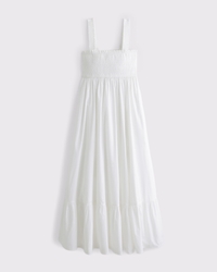A&F Sydney Smocked Convertible Midi Dress