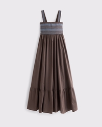 A&F Sydney Smocked Convertible Midi Dress