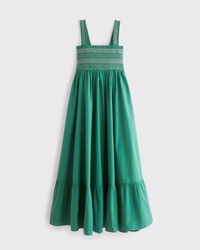 A&F Sydney Smocked Convertible Midi Dress