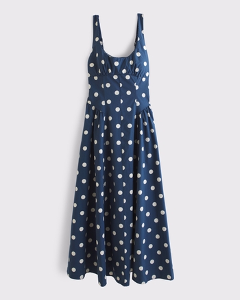 Women's A&F Bra-Free Dylan Midi Dress | Women's Dresses & Jumpsuits | Abercrombie.com