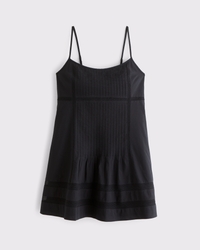 Scoopneck Flowy Mini Dress