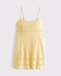 Scoopneck Flowy Mini Dress
