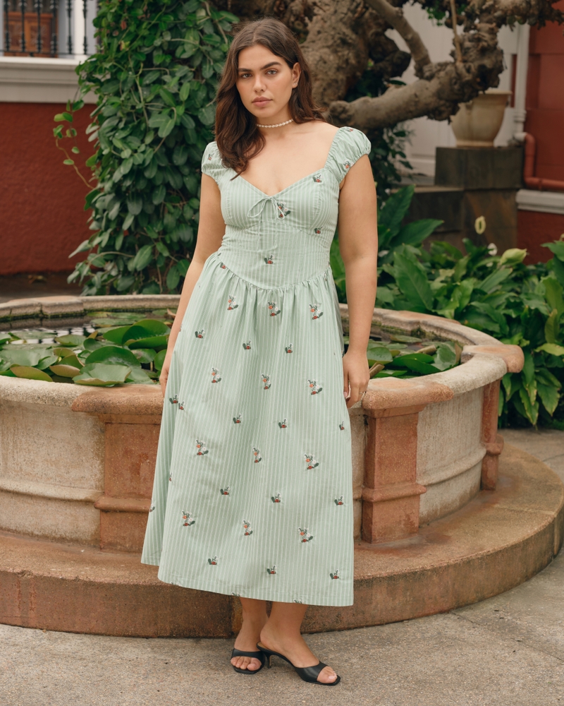 flowy cotton dresses for women Linen Sun Older Casual Loose Comfy V Neck Short Sleeve Linen Maxi Dress Summer Lightweight Gauze Maxi Dresses Tea Length Tshirt Dress Beach Vacation Outfits 2025 at stitch embroidery adds a cleanup-2026-07-21 鞋码:10 Casual Style Maxi Dress