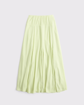 High Rise Flowy Maxi Set Skirt from Abercrombie & Fitch - $59.99