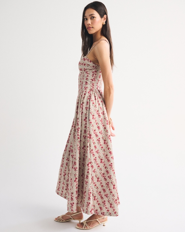 abercrombie corset maxi dress Abercrombie's Viral Summer Dress Is Actually Worth the Hype