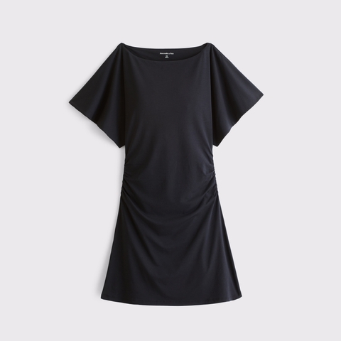 Женские платья Abercrombie & Fitch Flutter Sleeve Slash Mini Dress