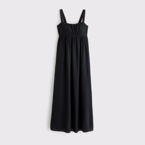 Женские платья Abercrombie & Fitch Bra-Free Sweetheart Ruched Flowy Maxi Dress
