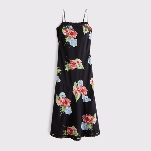 Сорочка Cutwork, хлопок, шёлк — Abercrombie & Fitch