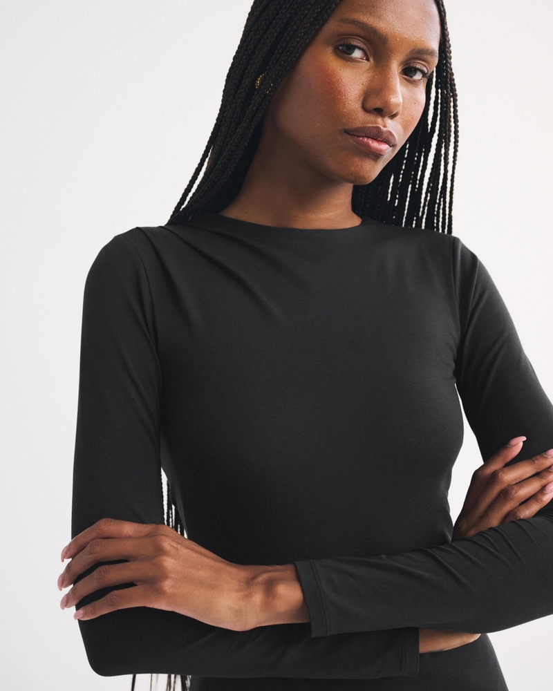 Bra-Free Open Back Mini Dress - thumbnail 4