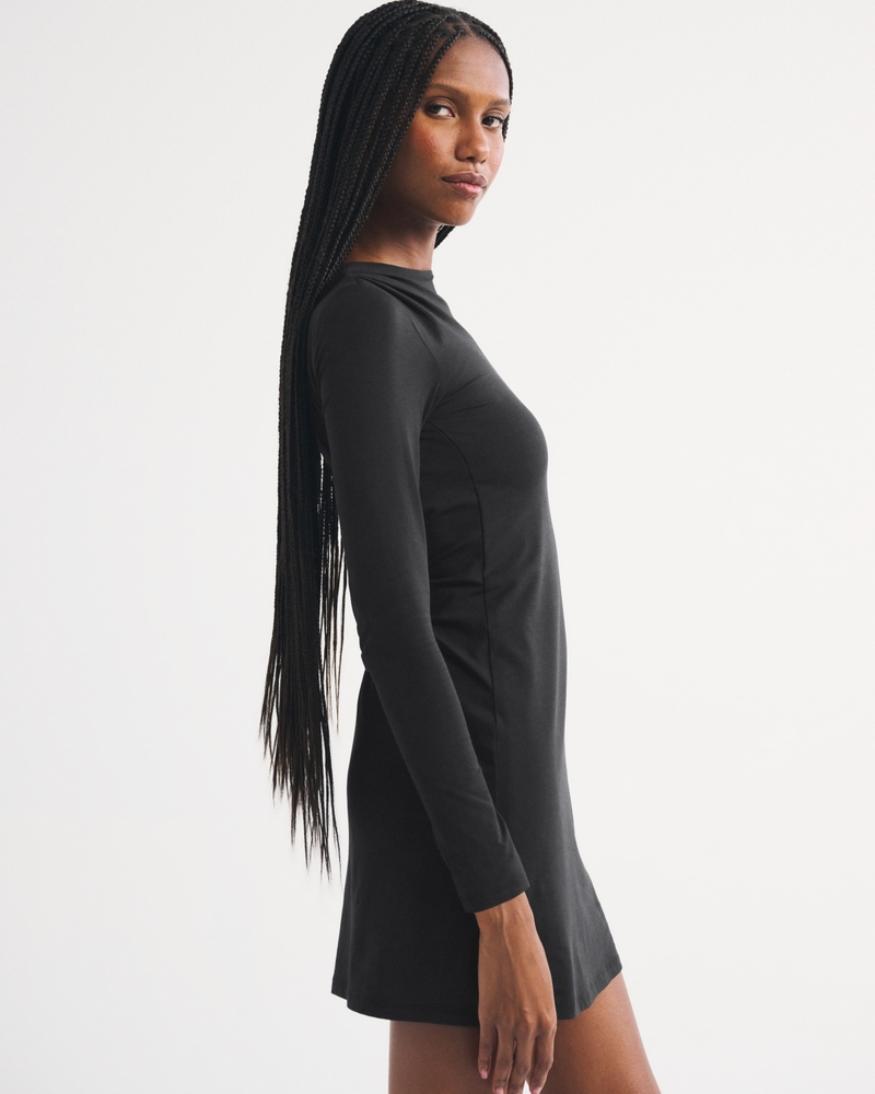 Bra-Free Open Back Mini Dress - thumbnail 5