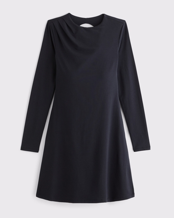 Bra-Free Open Back Mini Dress