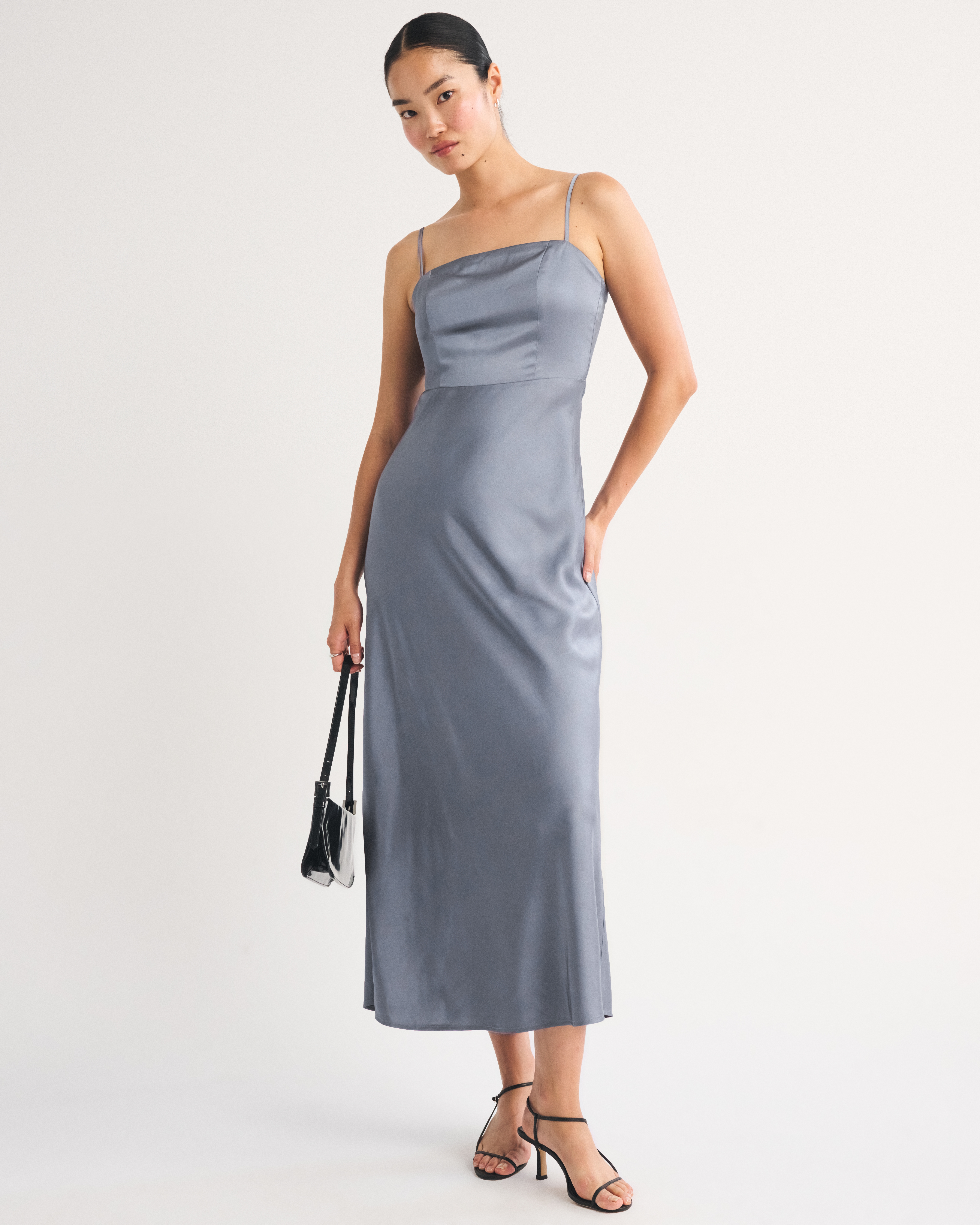 Женские платья Abercrombie & Fitch Open Back Maxi Dress — фото 2
