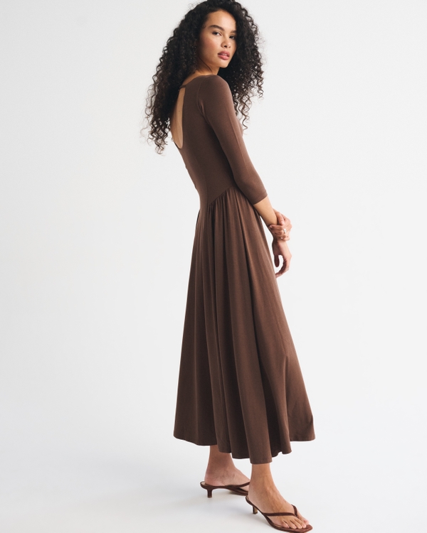 mid length holiday dresses Midi for Women | size-7x10-image-on-11x14-paper