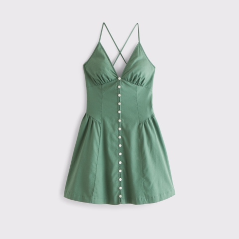 Женские платья Abercrombie & Fitch A&F Bra-Free Dylan V-Neck Mini Dress