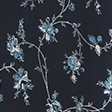 dark blue floral