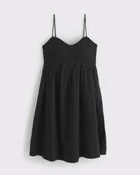 Smocked Sweetheart Mini Dress