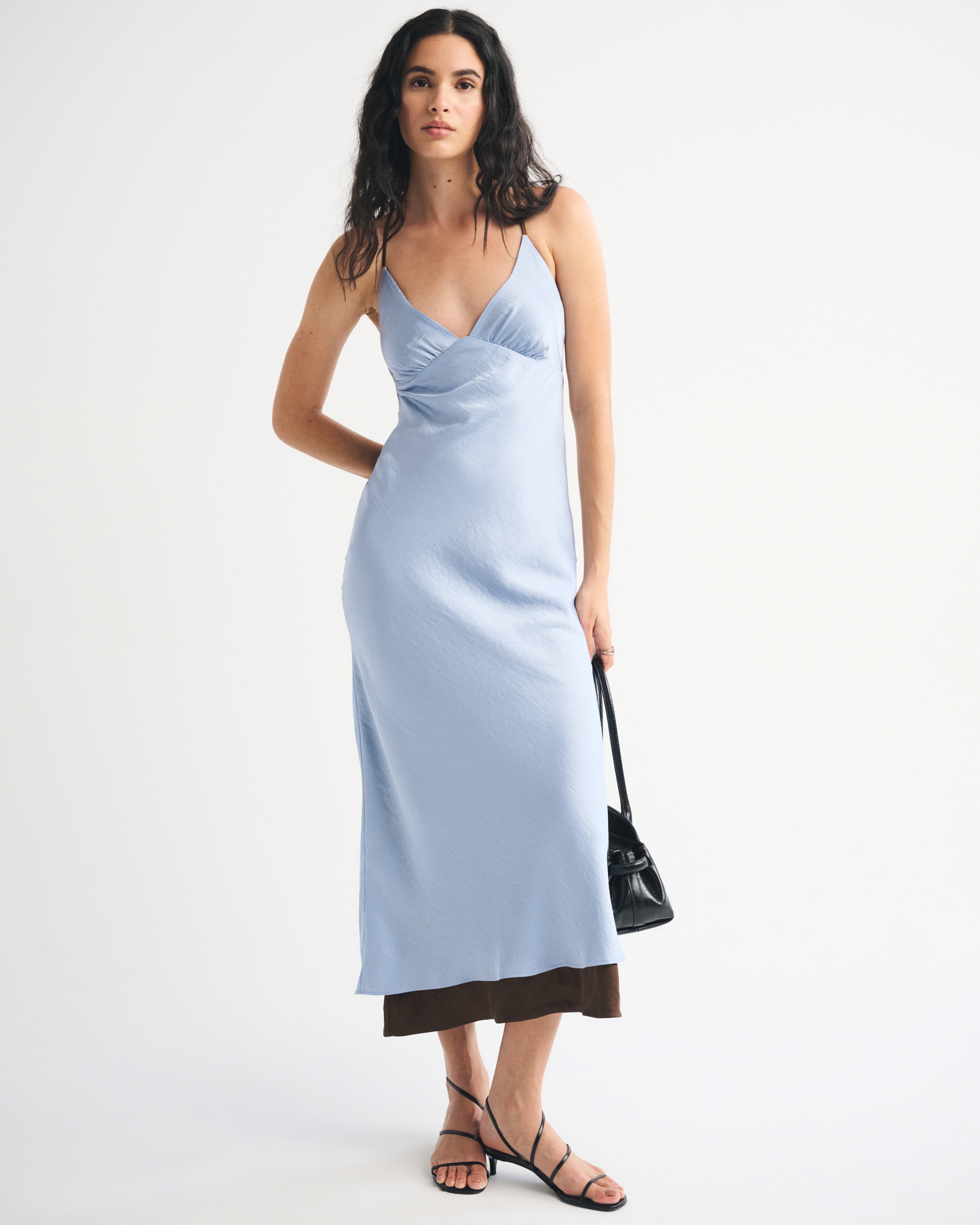 Женские платья Abercrombie & Fitch A&F Julia Reversible Slip Maxi Dress — фото 3