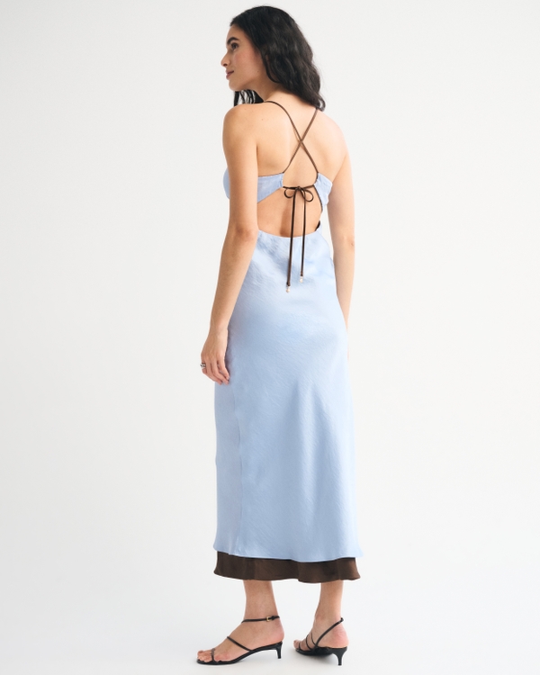 A&F Julia Reversible Slip Maxi Dress