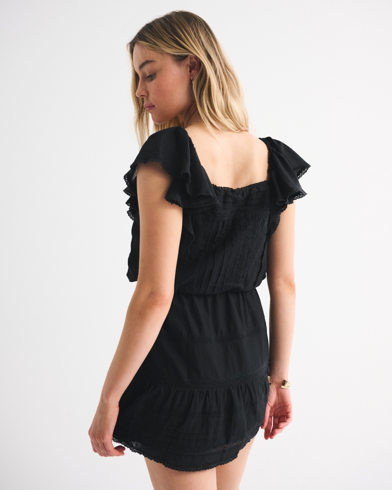 Angel Sleeve Easy Waist Skort