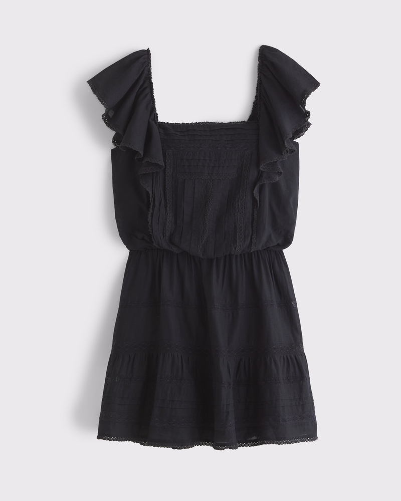 Angel Sleeve Easy Waist Skort