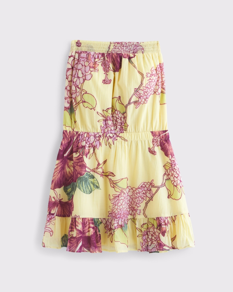 Strapless Easy Waist Mini Dress
