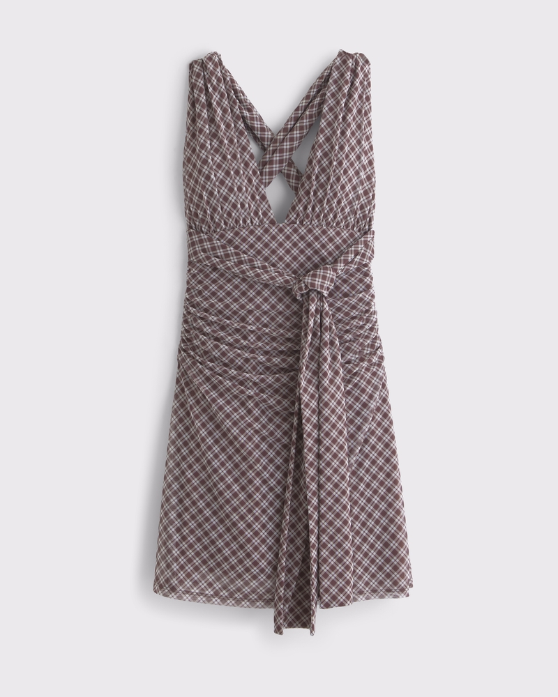 Women's Mesh Multiway Knit Mini Dress | Women's Dresses
