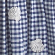 blau mit vichy-karomuster
