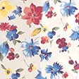 cream floral