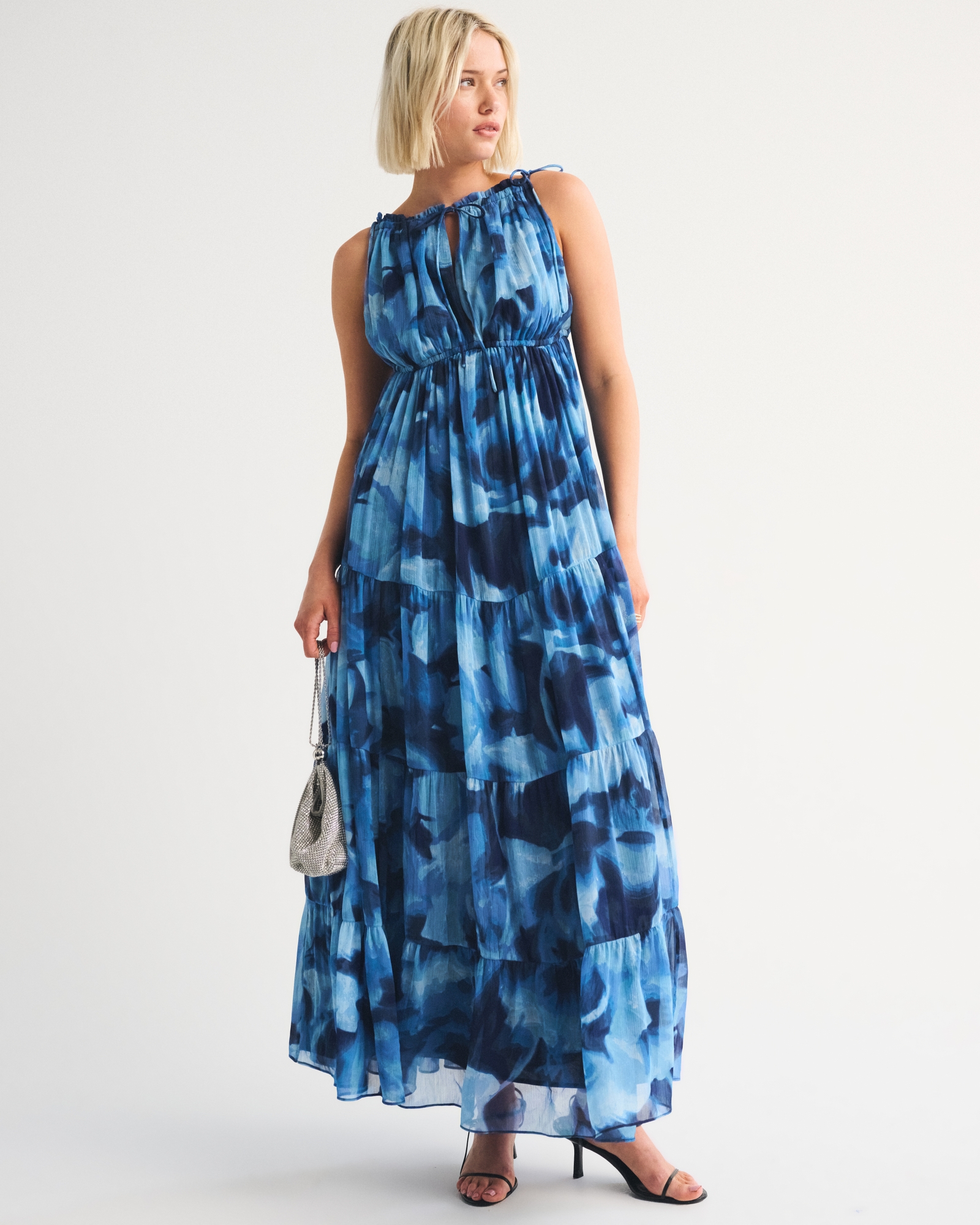 A&F Convertible Flowy Maxi Dress