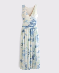 A&F Convertible Mesh Maxi Dress