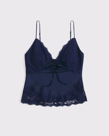 Bra-Free Lace-Pieced Set Top from Abercrombie & Fitch - $49.99