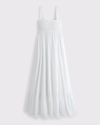 A&F Sydney Smocked Convertible Midi Dress from Abercrombie & Fitch - $89.99 (10% off)