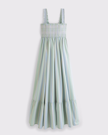 A&F Sydney Smocked Convertible Midi Dress