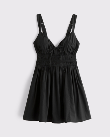 Bra-Free Smocked Tie-Front Skort from Abercrombie & Fitch - $59.99