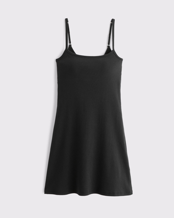 Bra-Free Rib 90s Cami Mini Dress