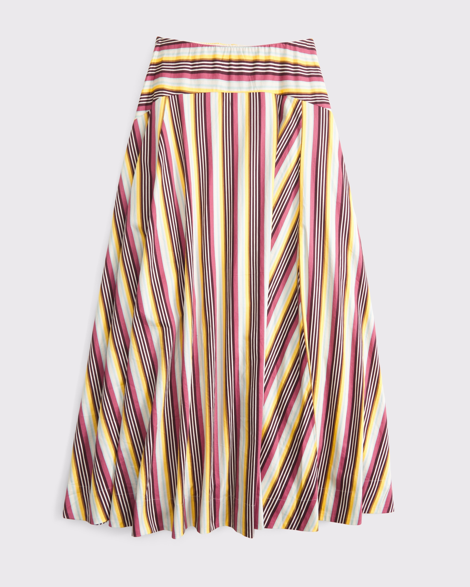 High Rise Flowy Maxi Set Skirt