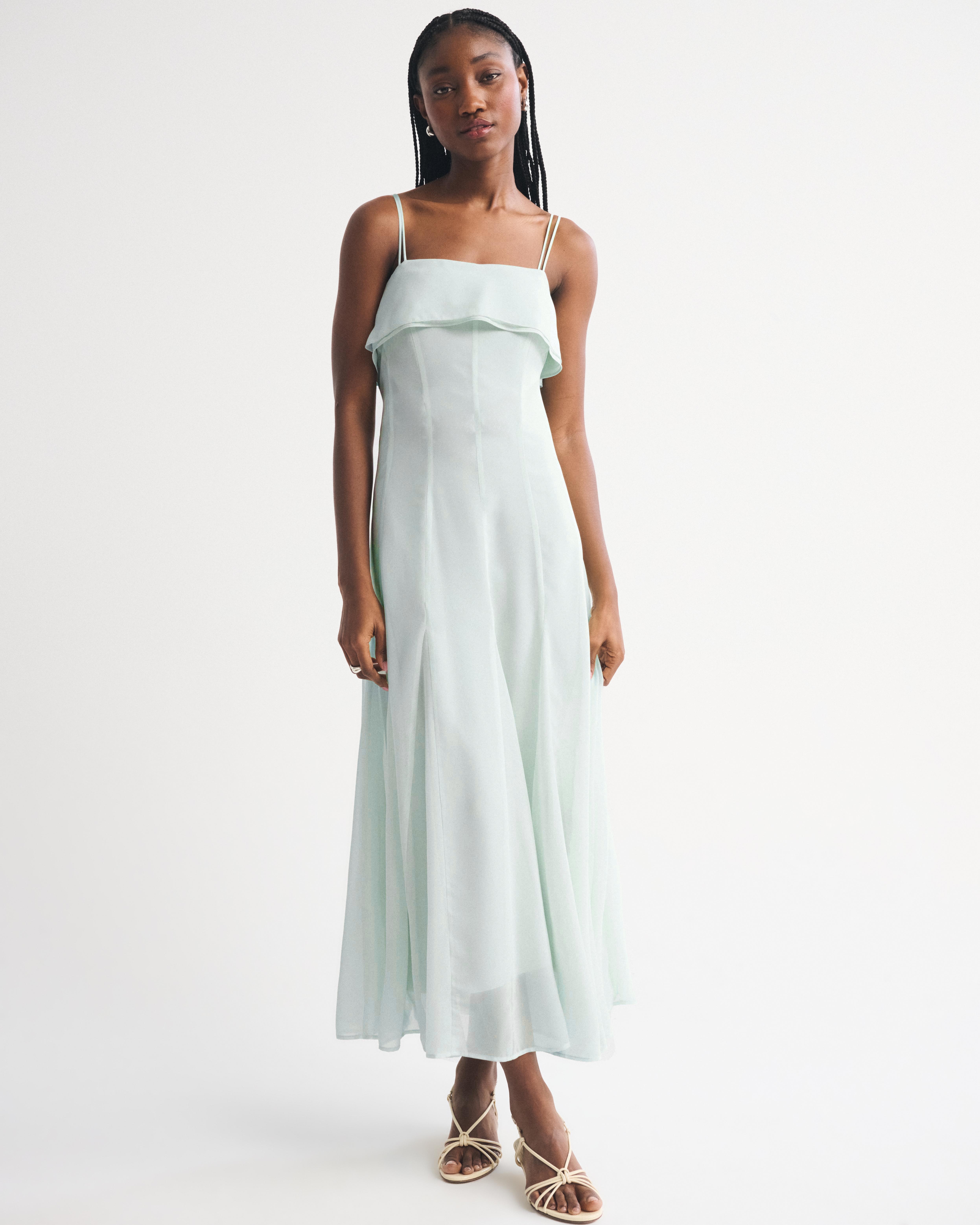 Женские платья Abercrombie & Fitch A&F Bra-Free 2-in-1 Convertible Maxi Dress — фото 2