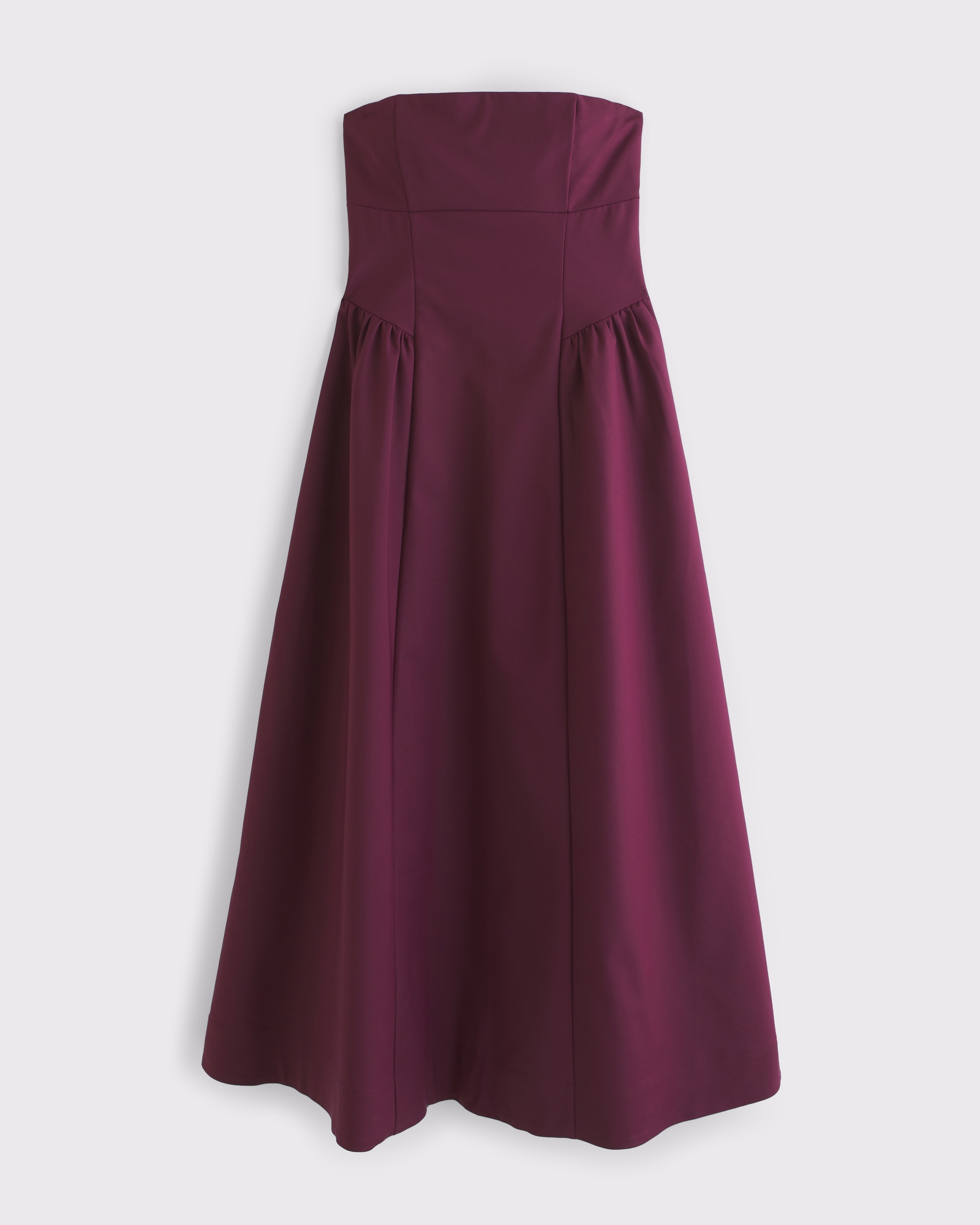 Bra-Free Dipped Waist Maxi Dress