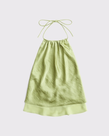 Open-Back Halter Set Top