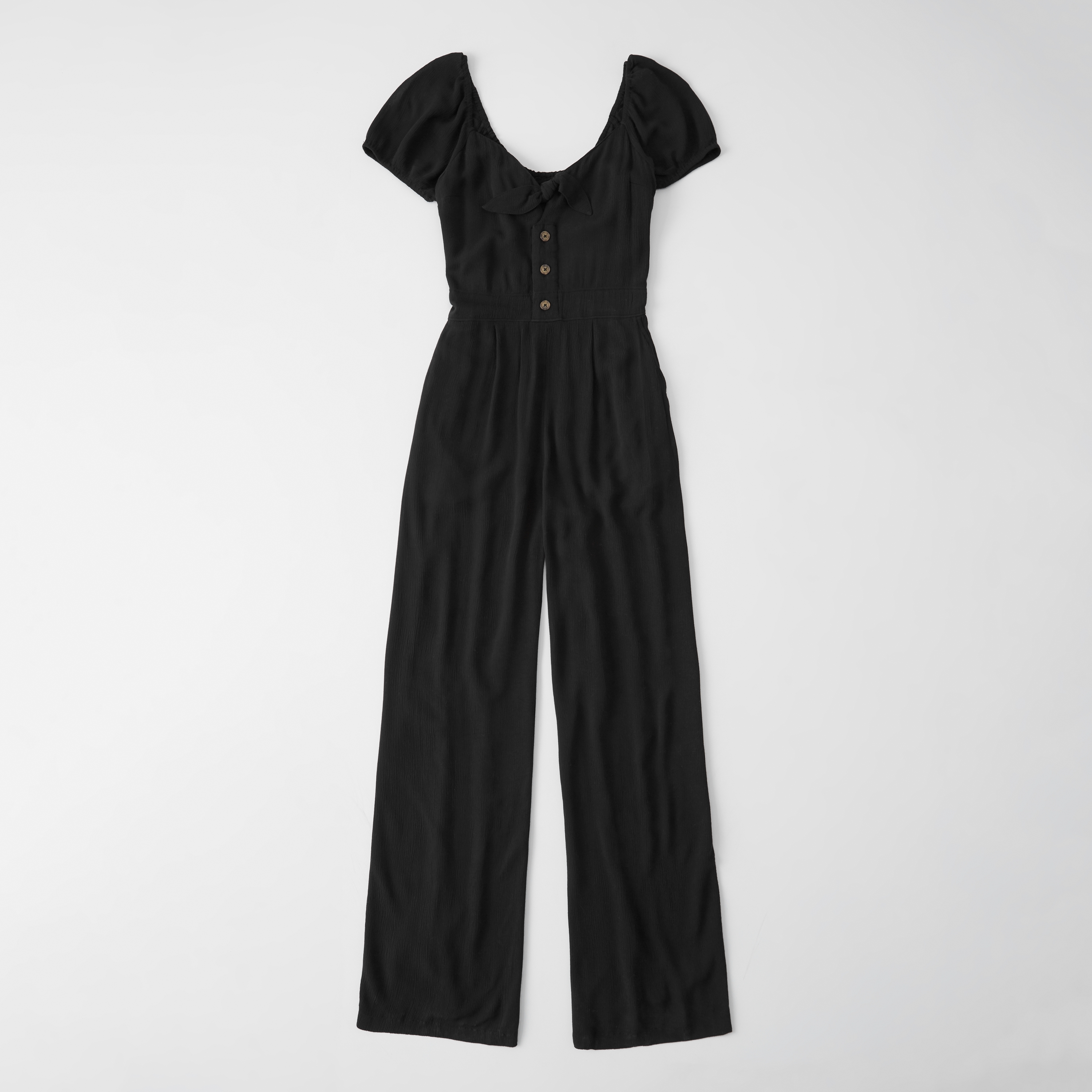 tie up front jumpsuit