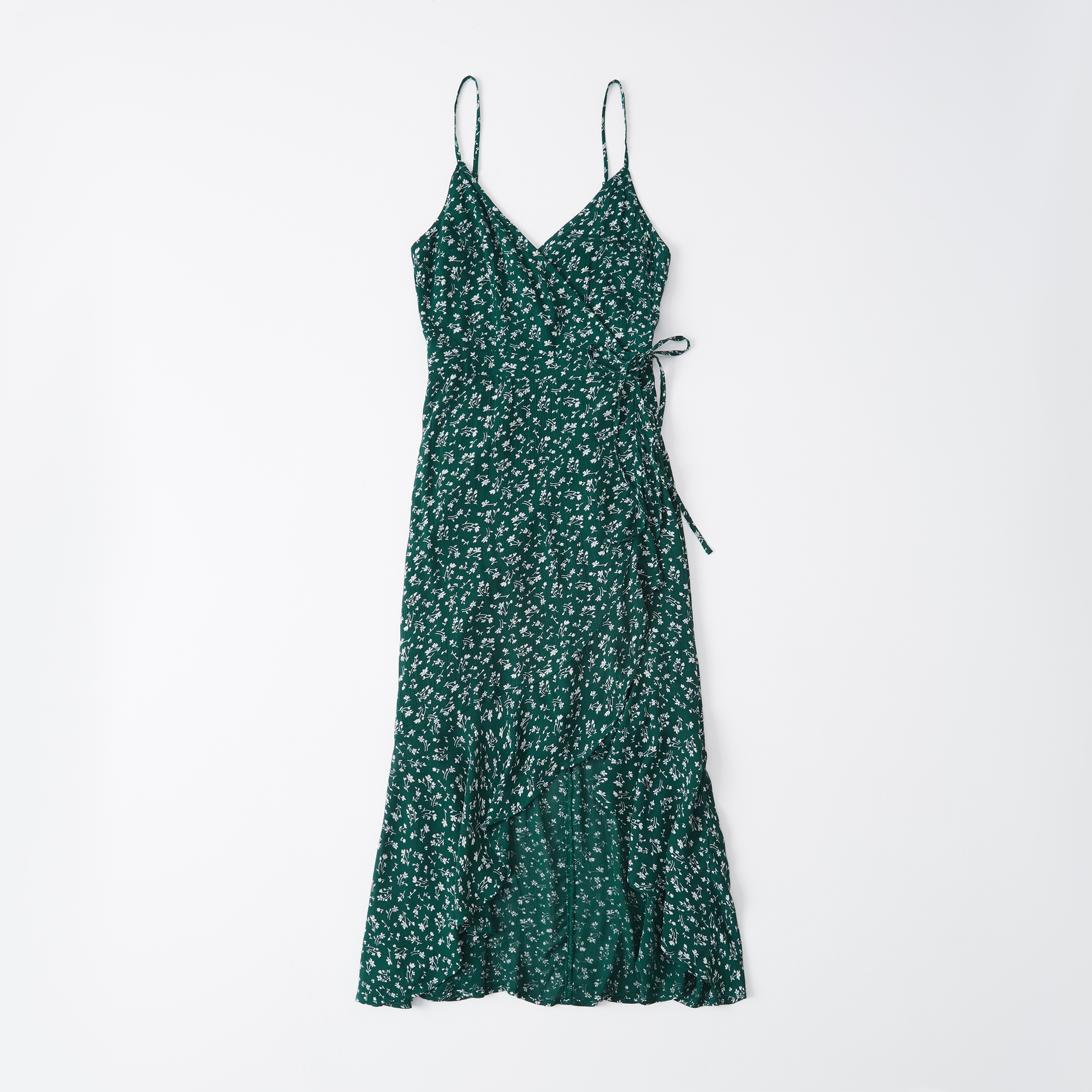 abercrombie green dress