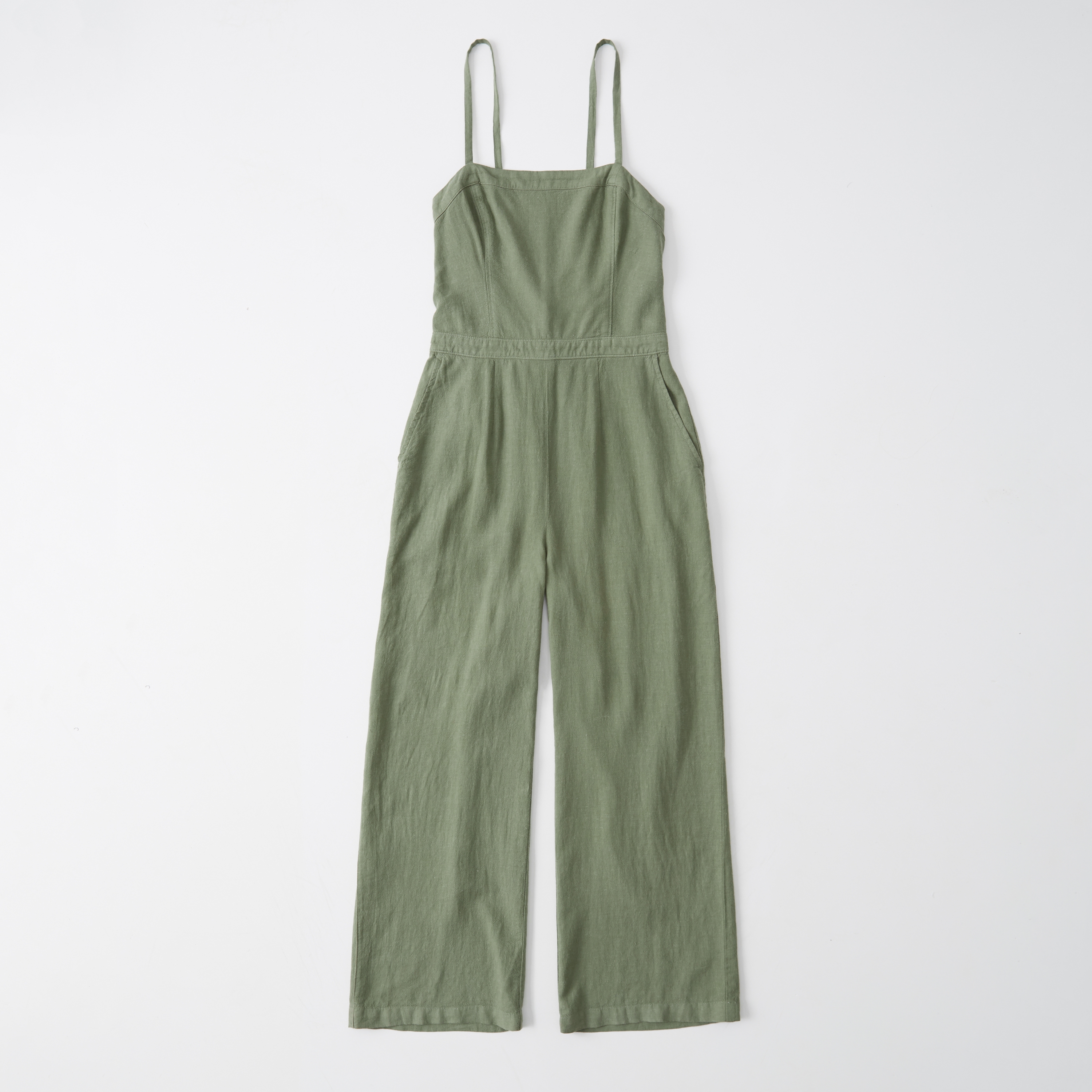 abercrombie green jumpsuit