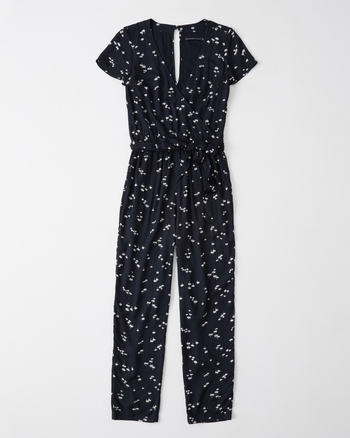 Dames Jumpsuit met overslag aan de voorkant Dames Jurken en jumpsuits