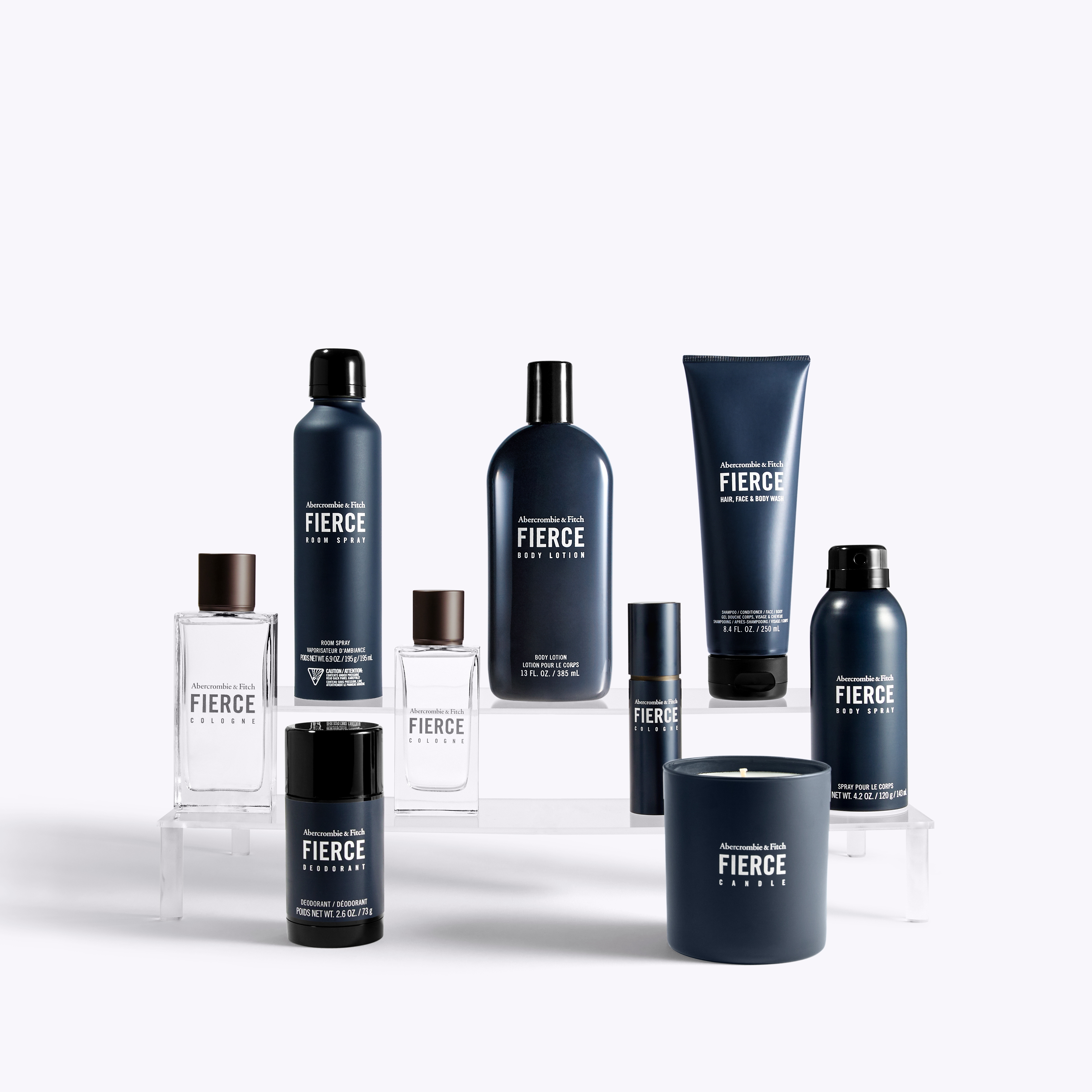 Homme Coffret cadeau Fierce Homme Eau de Cologne et soin du