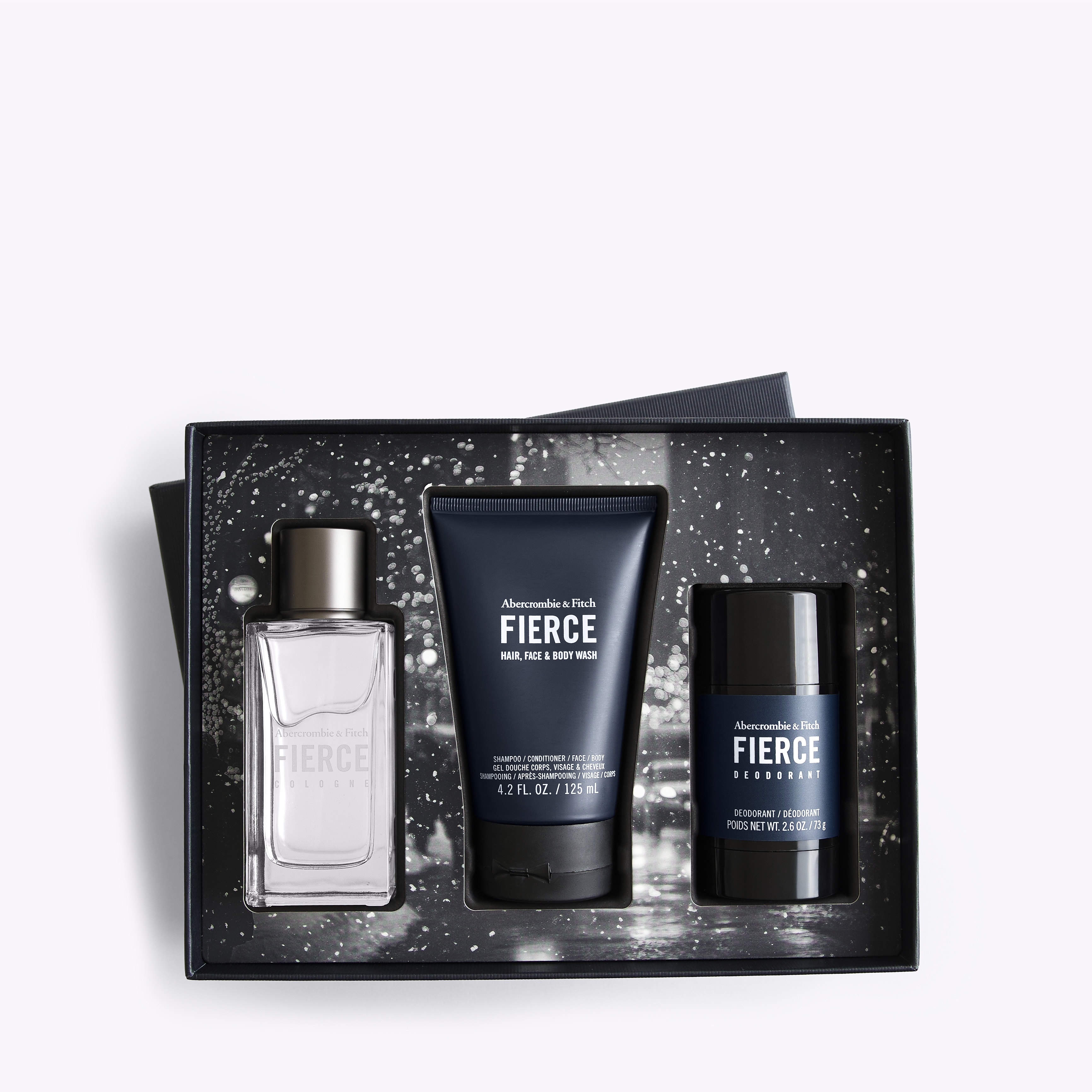 Abercrombie & Fitch Fierce Gift Set In Transparent
